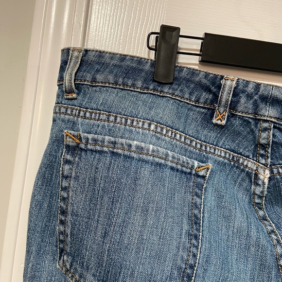 Eddie Bauer Flared Split Hem Medium Wash Denim Jeans Women’s Size 12 - Picture 6 of 12